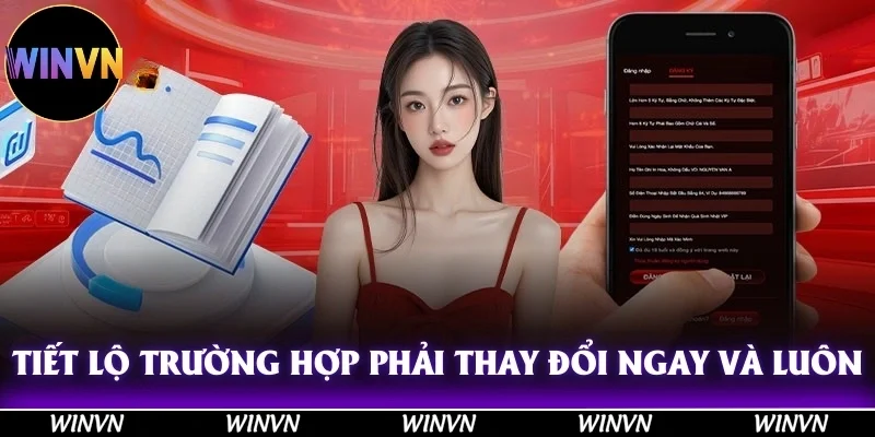 Tiết lộ một vài trường hợp cần phải thay đổi ngay và luôn